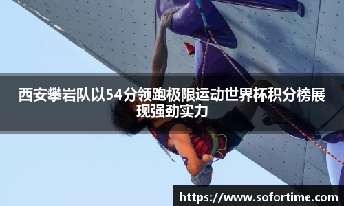 西安攀岩队以54分领跑极限运动世界杯积分榜展现强劲实力